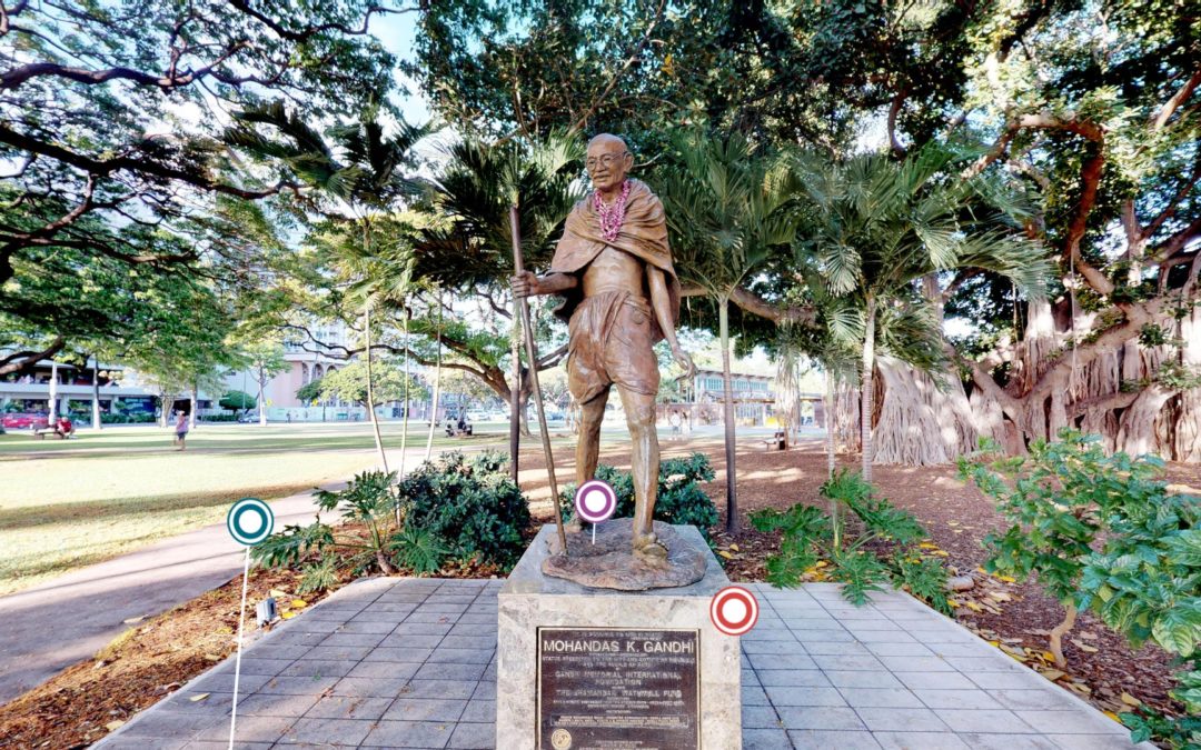 Gandhi Statue Waikiki